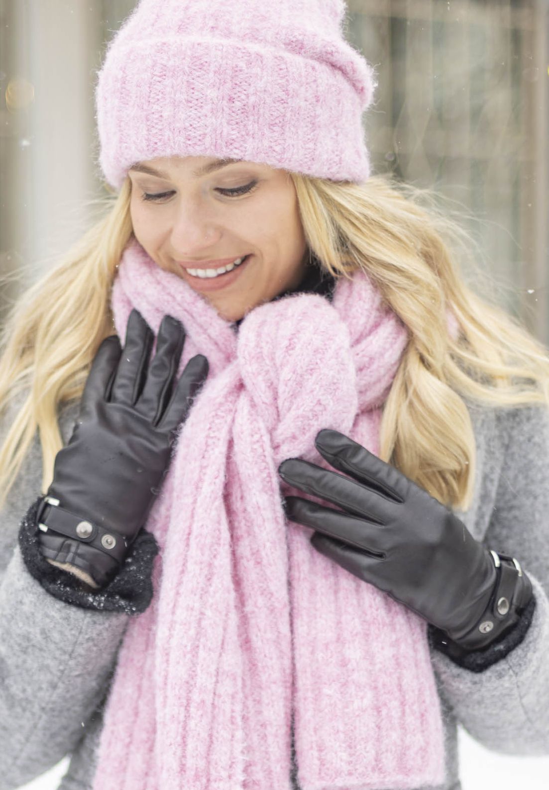 Lotty -Nappanahkakäsineet