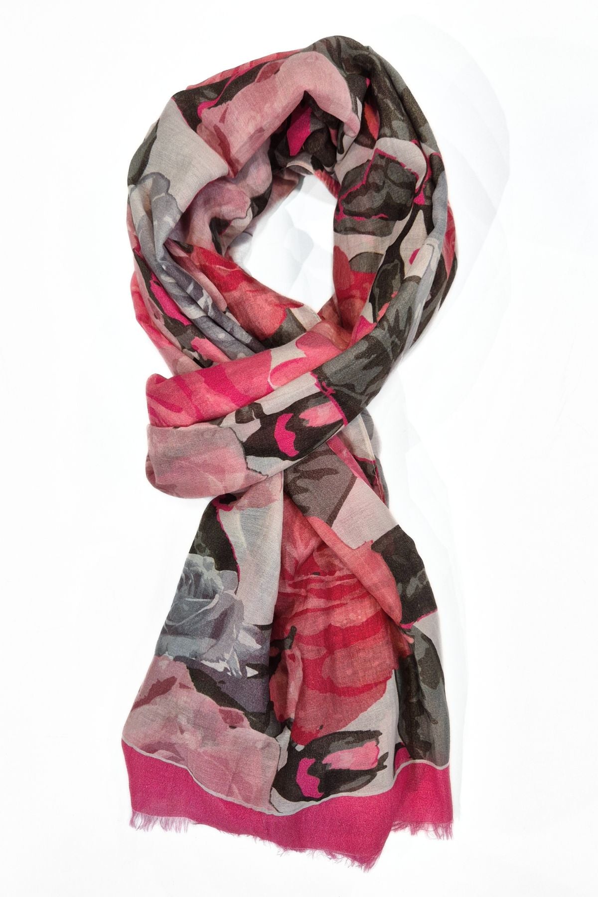 Debra -silkkipuuvillainen kaulahuivi