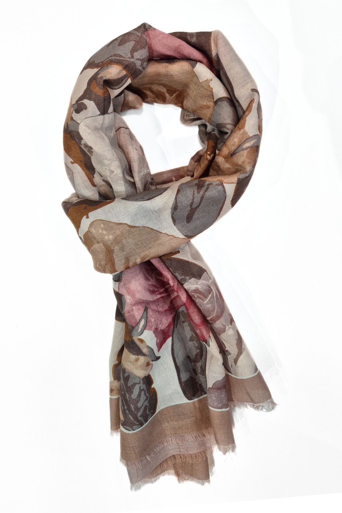 Debra -silkkipuuvillainen kaulahuivi