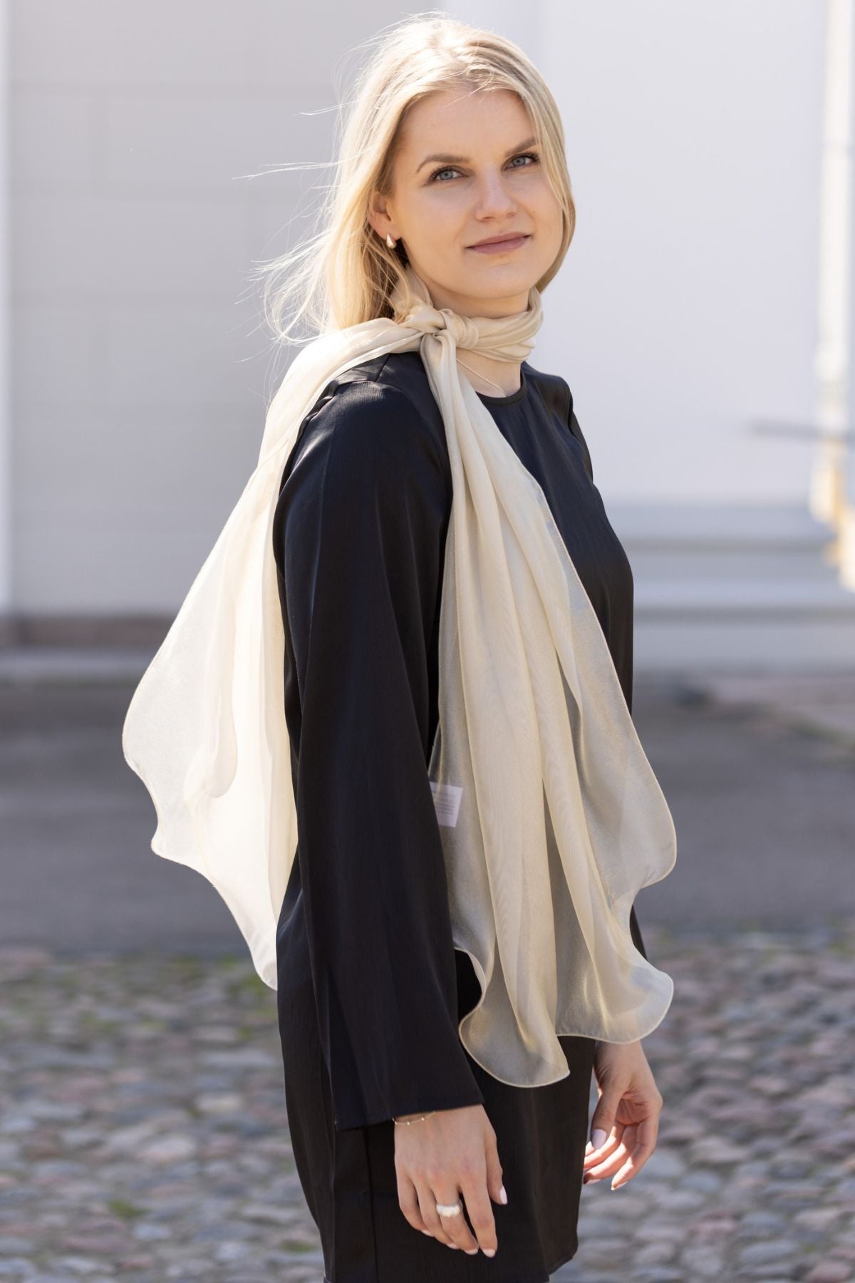 Elena fancy scarf