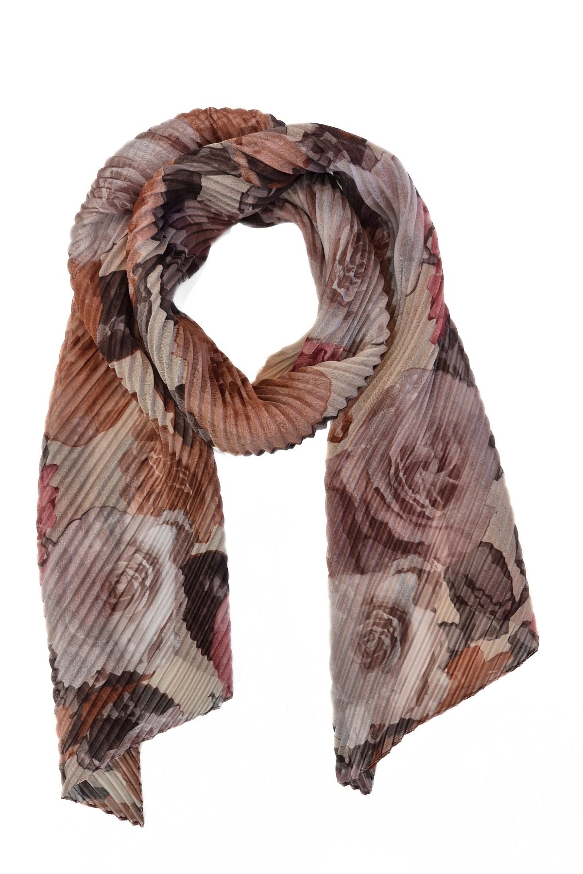 Helka -pliseerattu kaulahuivi