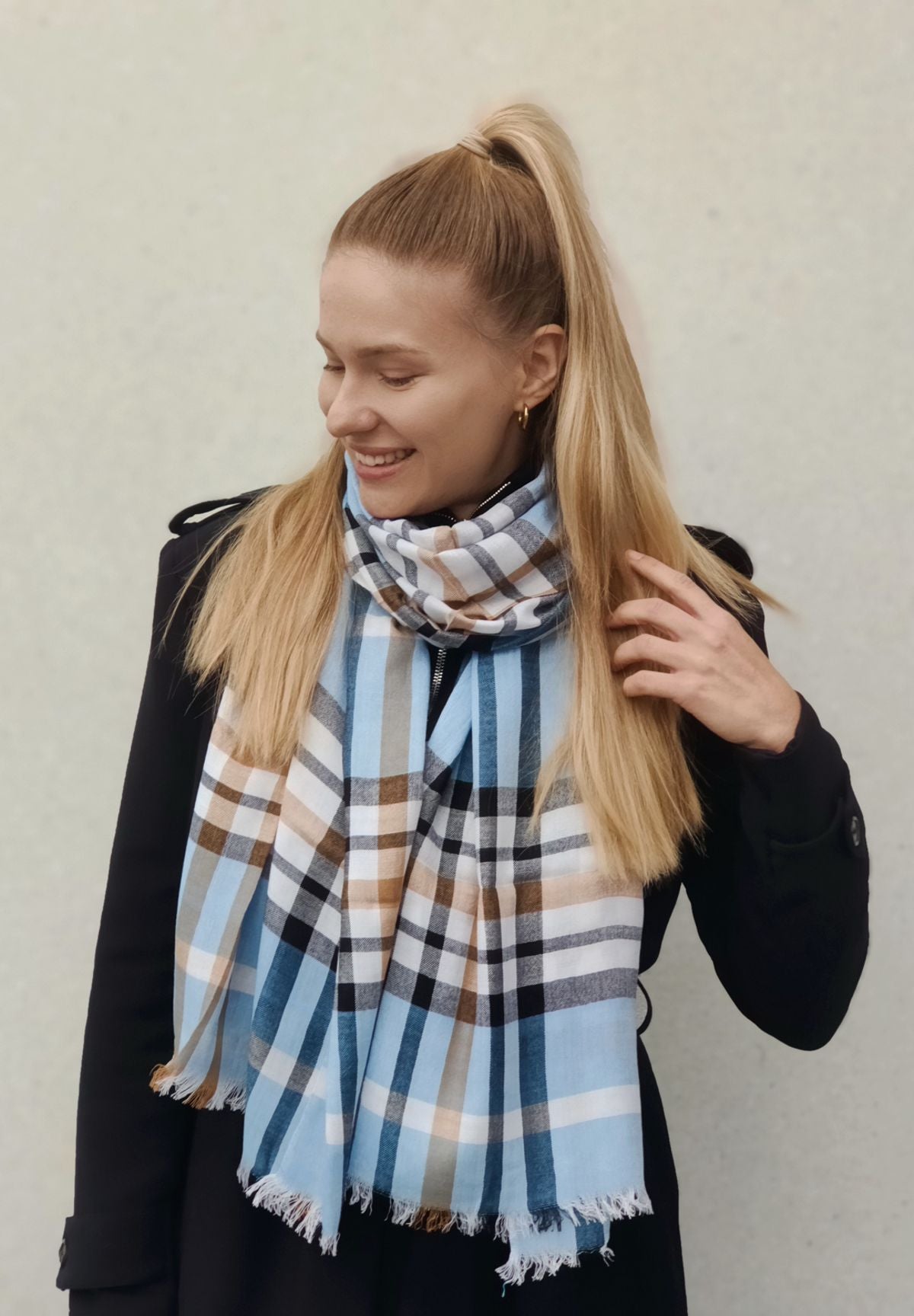 Jana SS24 -viskoosihuivi - Lasessor