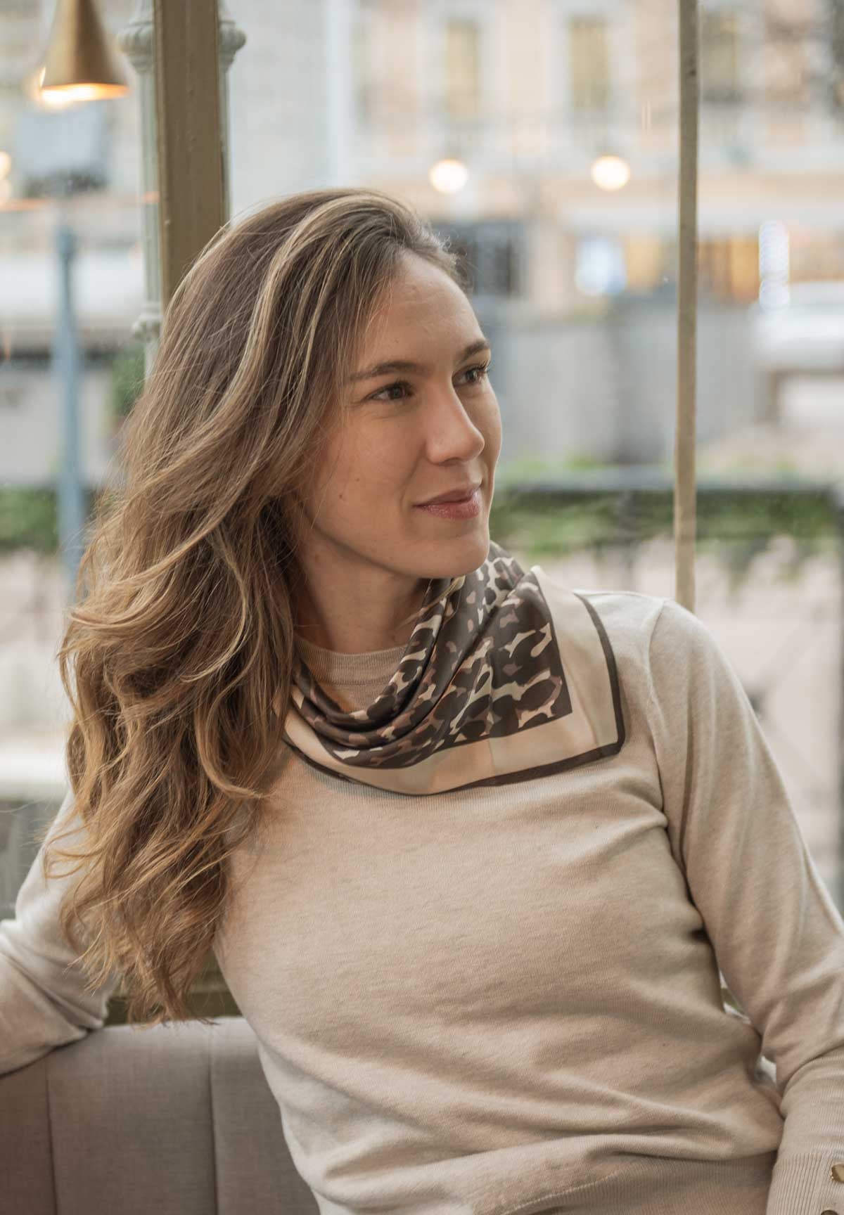 Kylie -silkkihuivi - Lasessor La