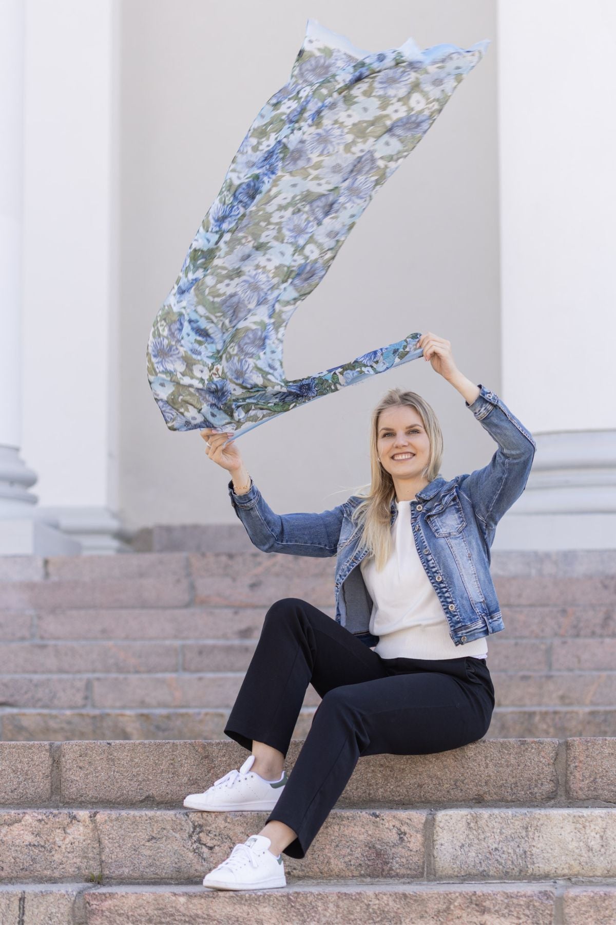 Lene lyocell-kaulahuivi