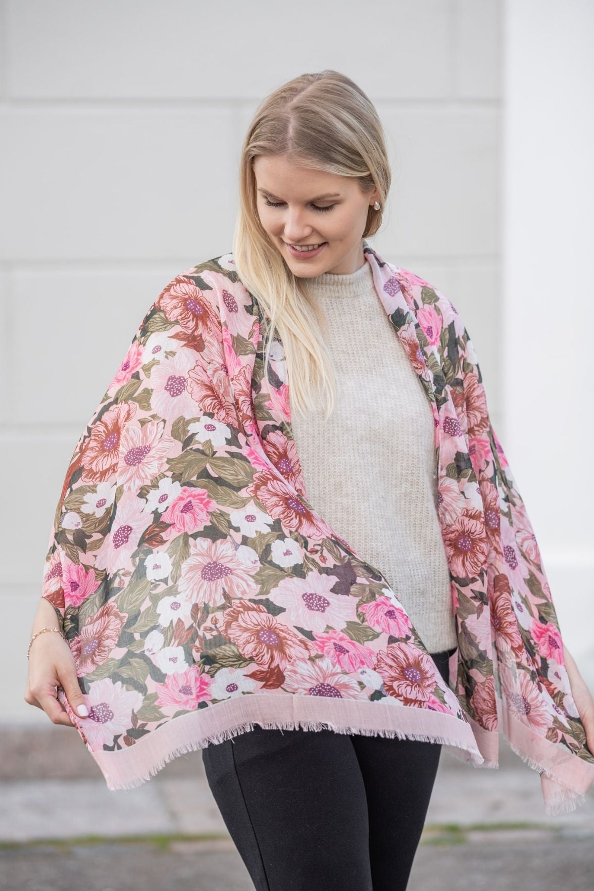 Lene lyocell-kaulahuivi