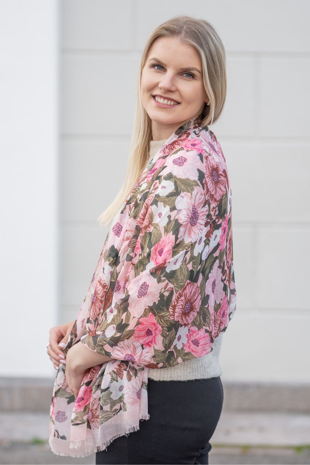 Lene lyocell-kaulahuivi