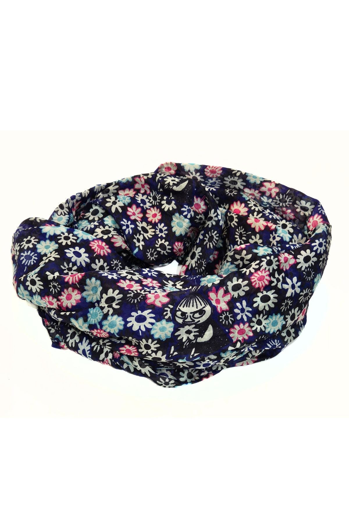 Muumi Pikku Myy -silkkituubihuivi 70x80cm - Lasessor La