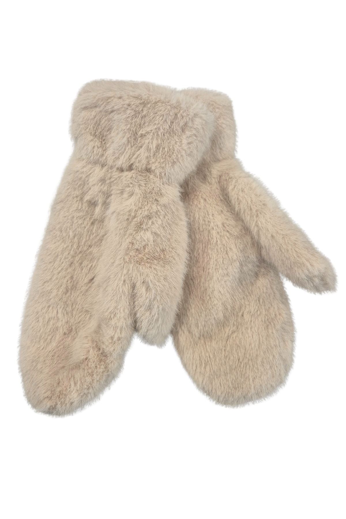 Naile Faux Fur Mittens