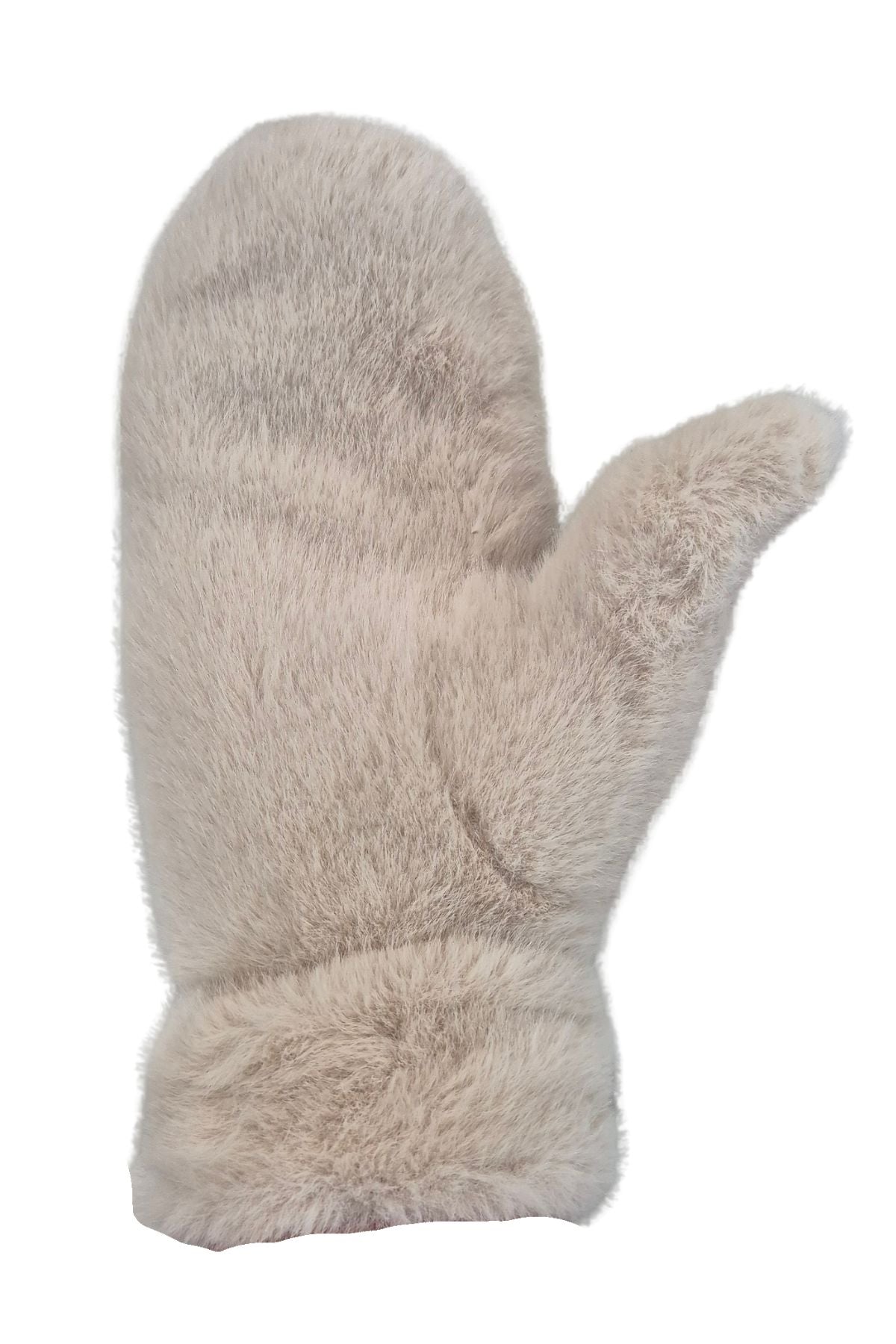 Naile Faux Fur Mittens