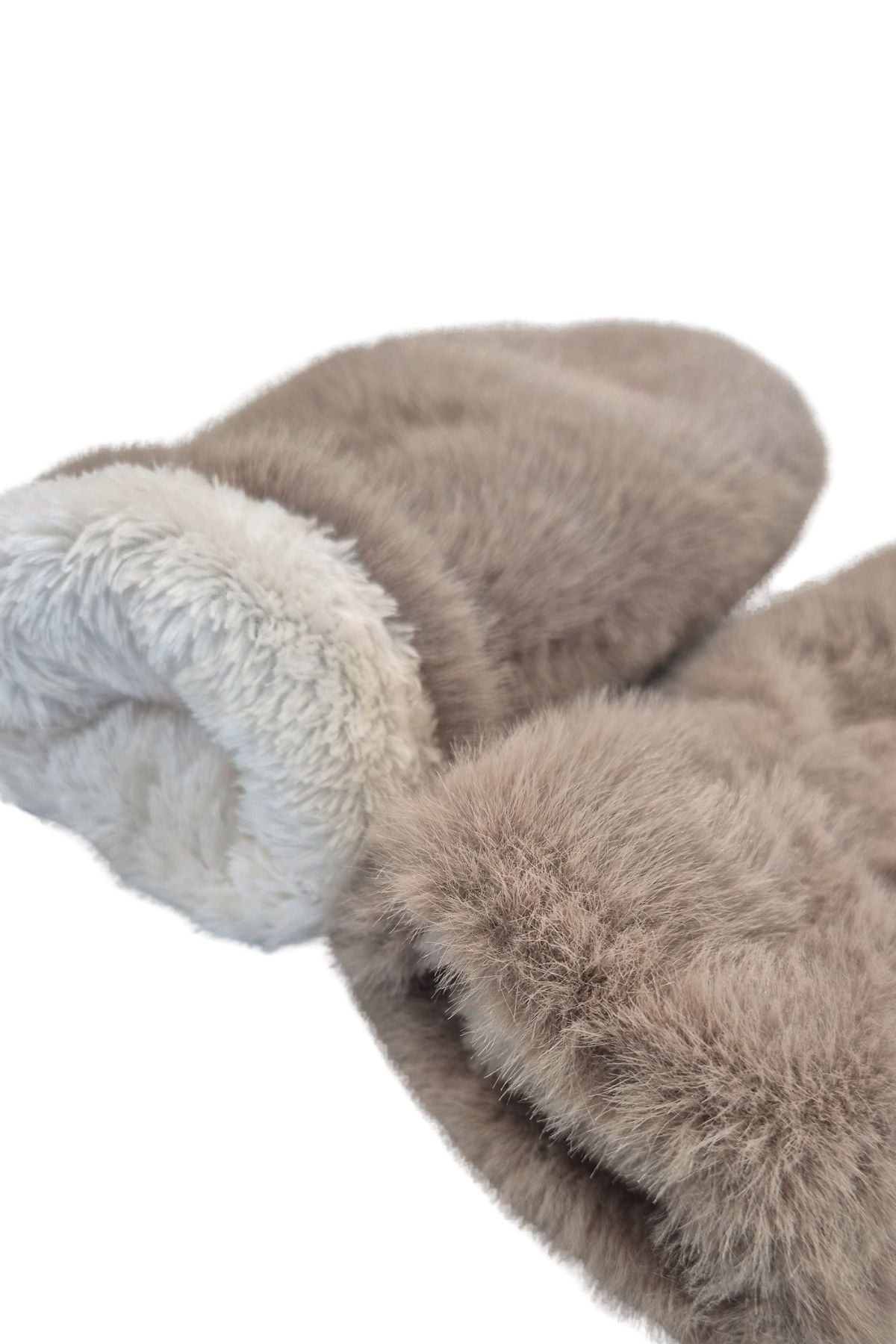 Naile Faux Fur Mittens
