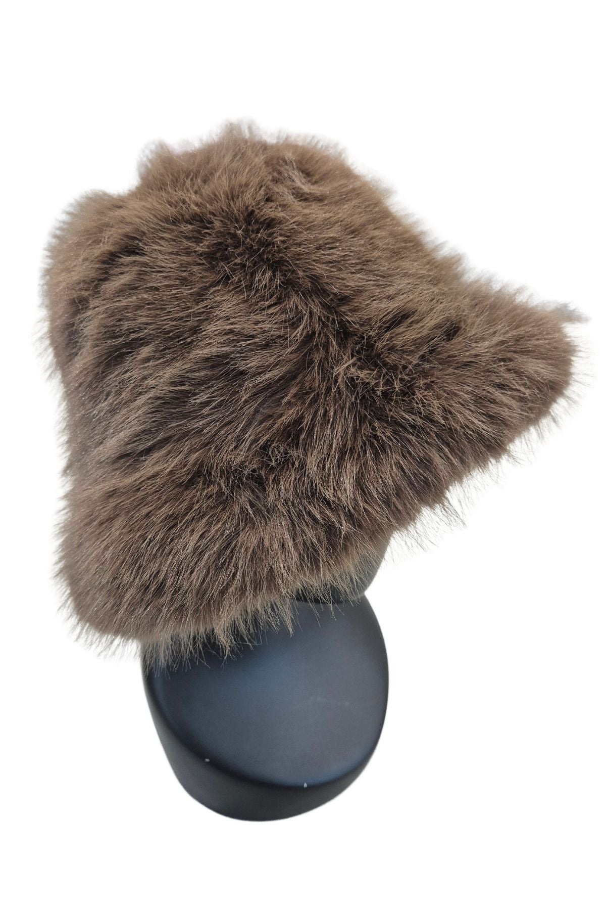 Nance faux fur bucket hat