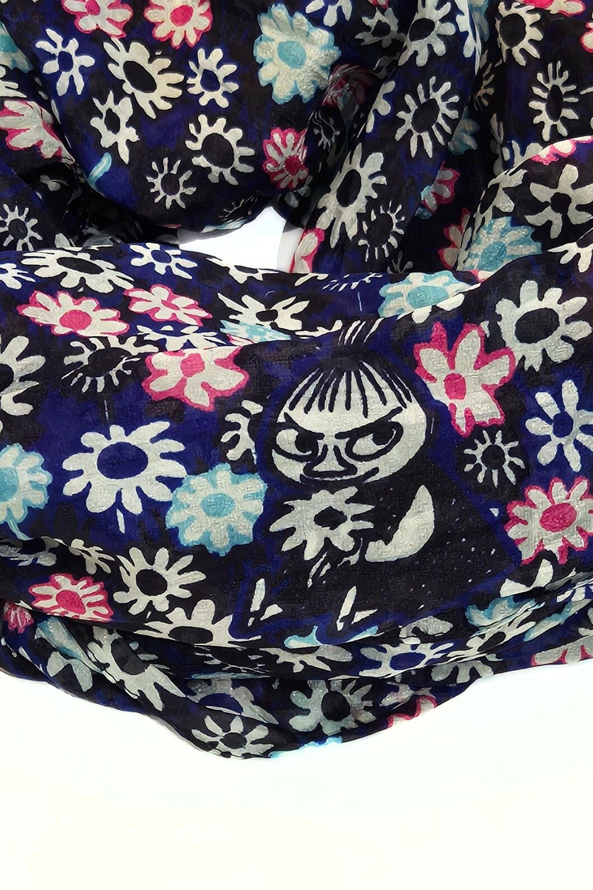 Muumi Pikku Myy -silkkituubihuivi 70x80cm - Lasessor La