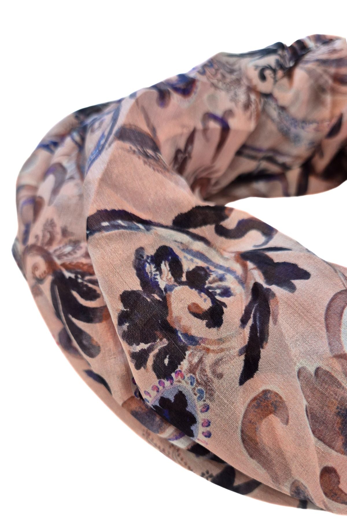 Shivi - silk infinity scarf