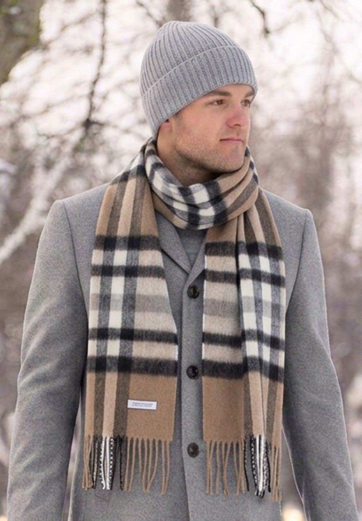 Vega-miesten villakaulahuivi