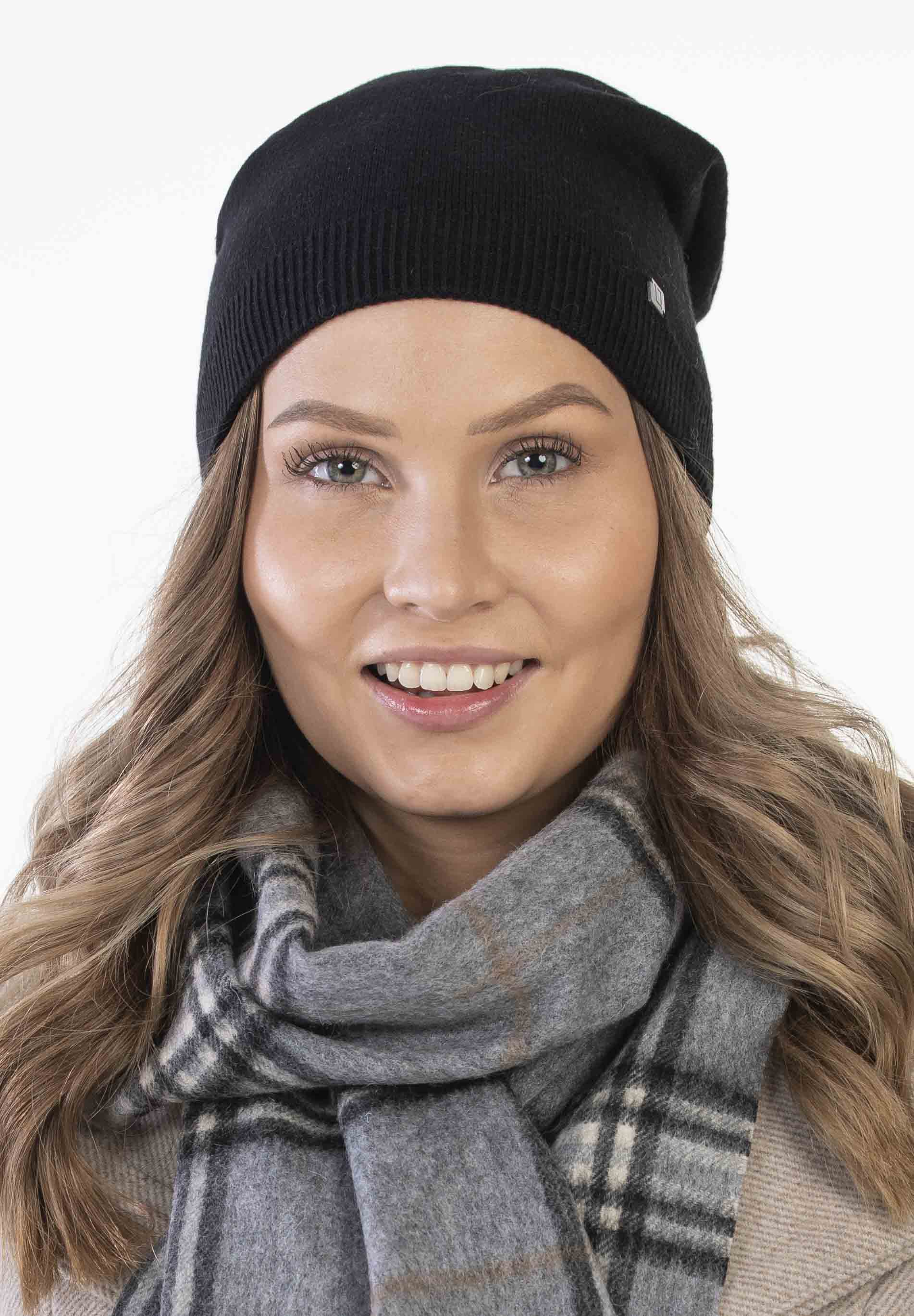Enna beanie pipo tumma hiili edestä asuste päähine kotimainen asuste lasessor