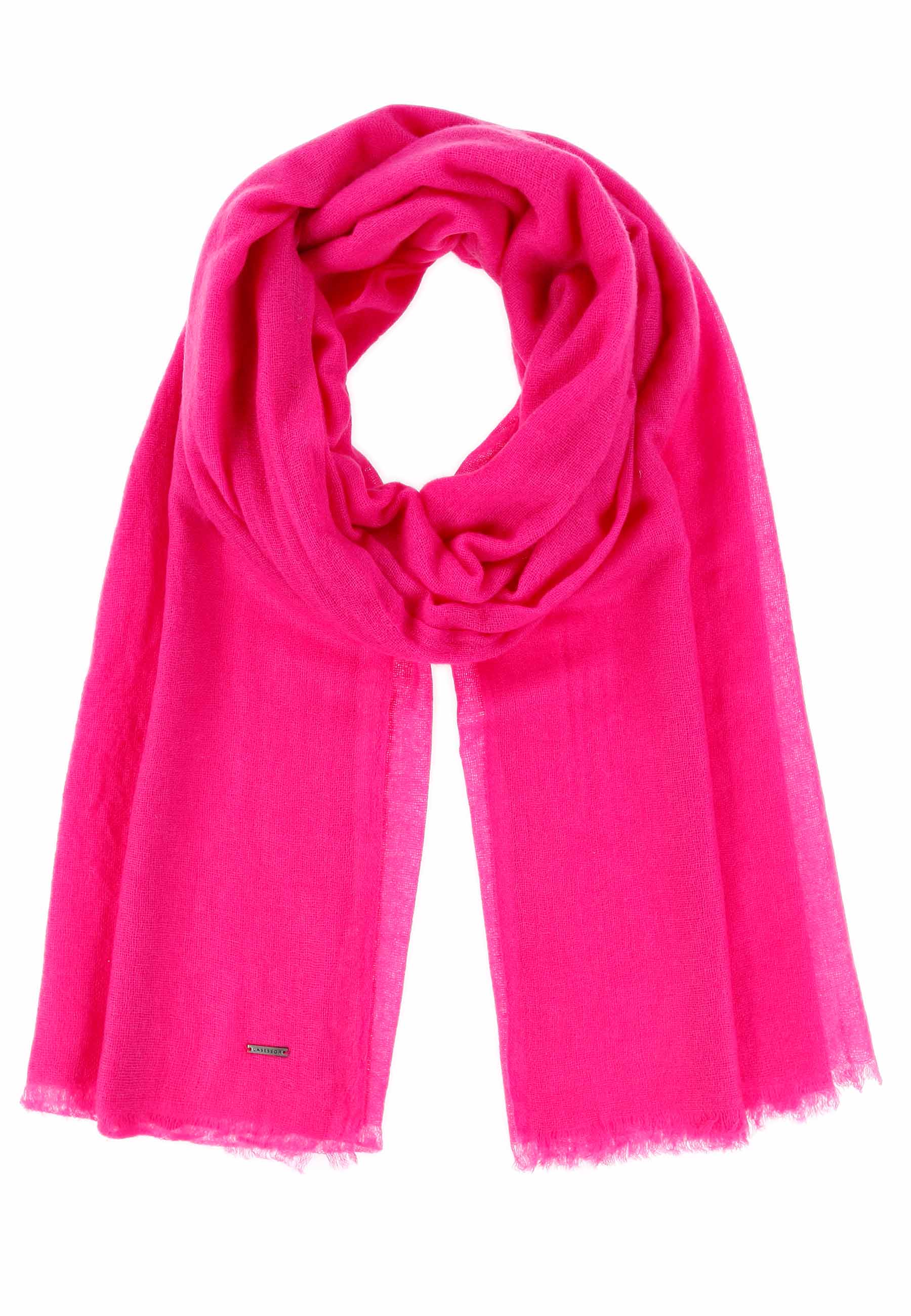 Mys -kashmirhuivi fuksia flatlay kuva- Lasessor