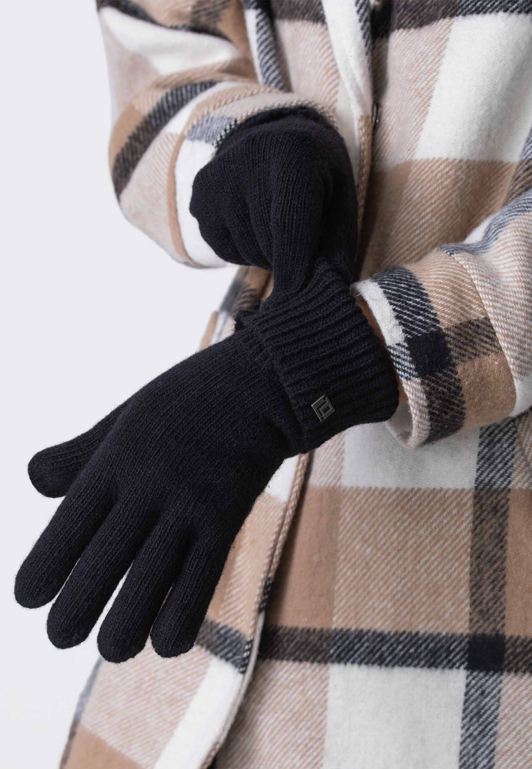 Sena neulekasineet neulesormikas 200 musta B2