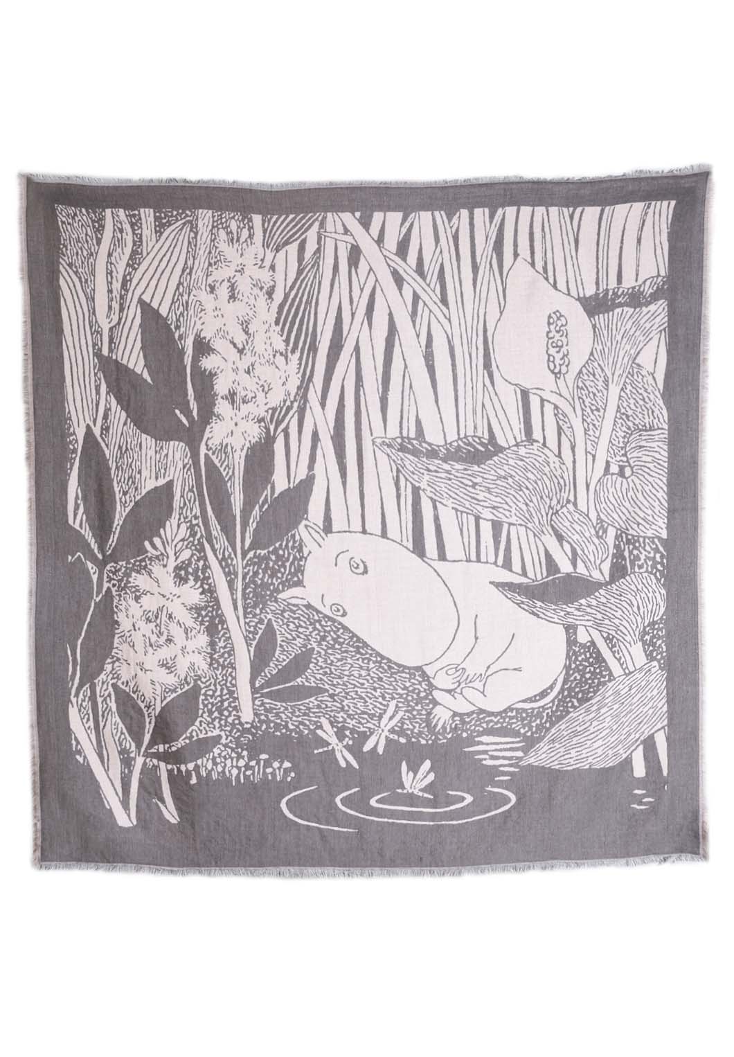 Muumi vaarallinen juhannus huivi 2B