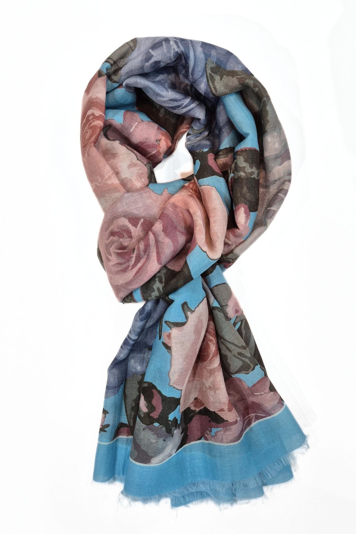 Debra -silkkipuuvillainen kaulahuivi