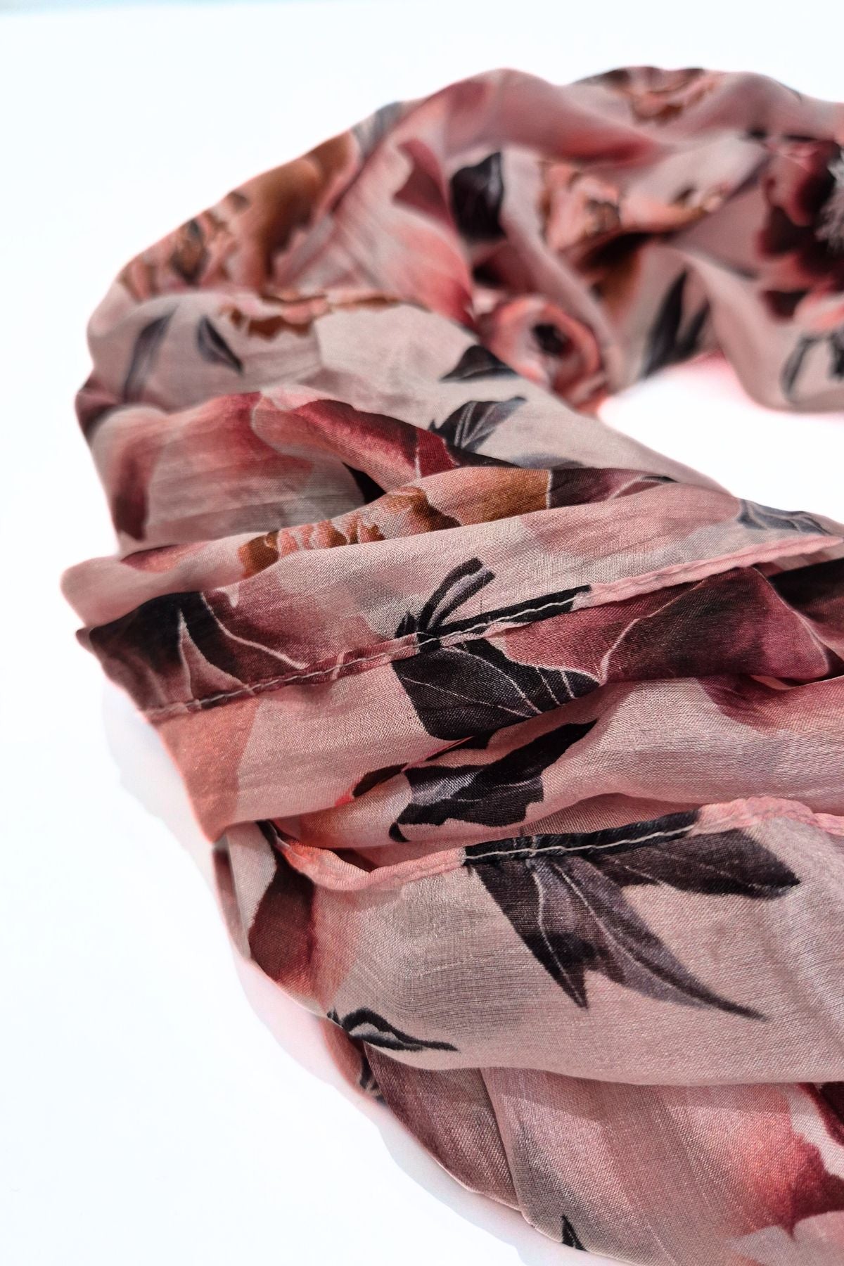 Hanae Silk Infinity Scarf