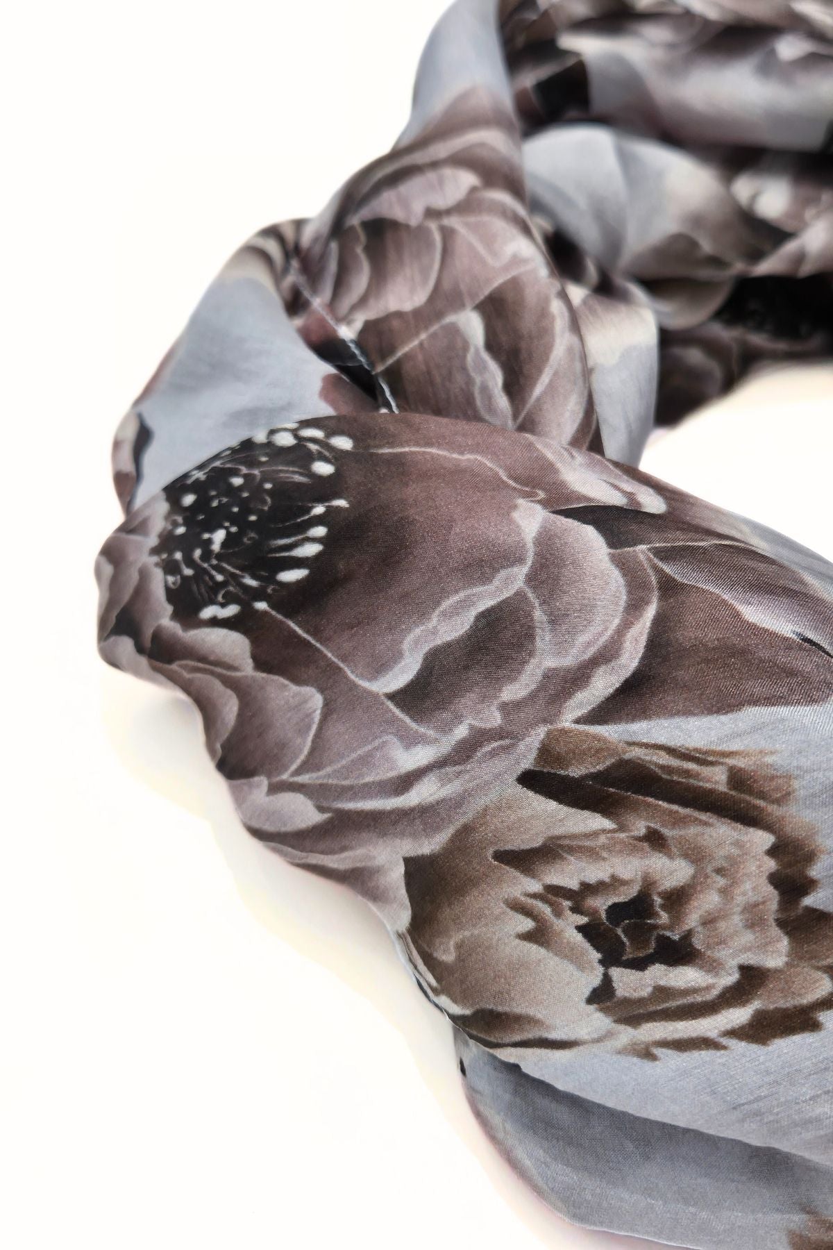 Hanae Silk Infinity Scarf