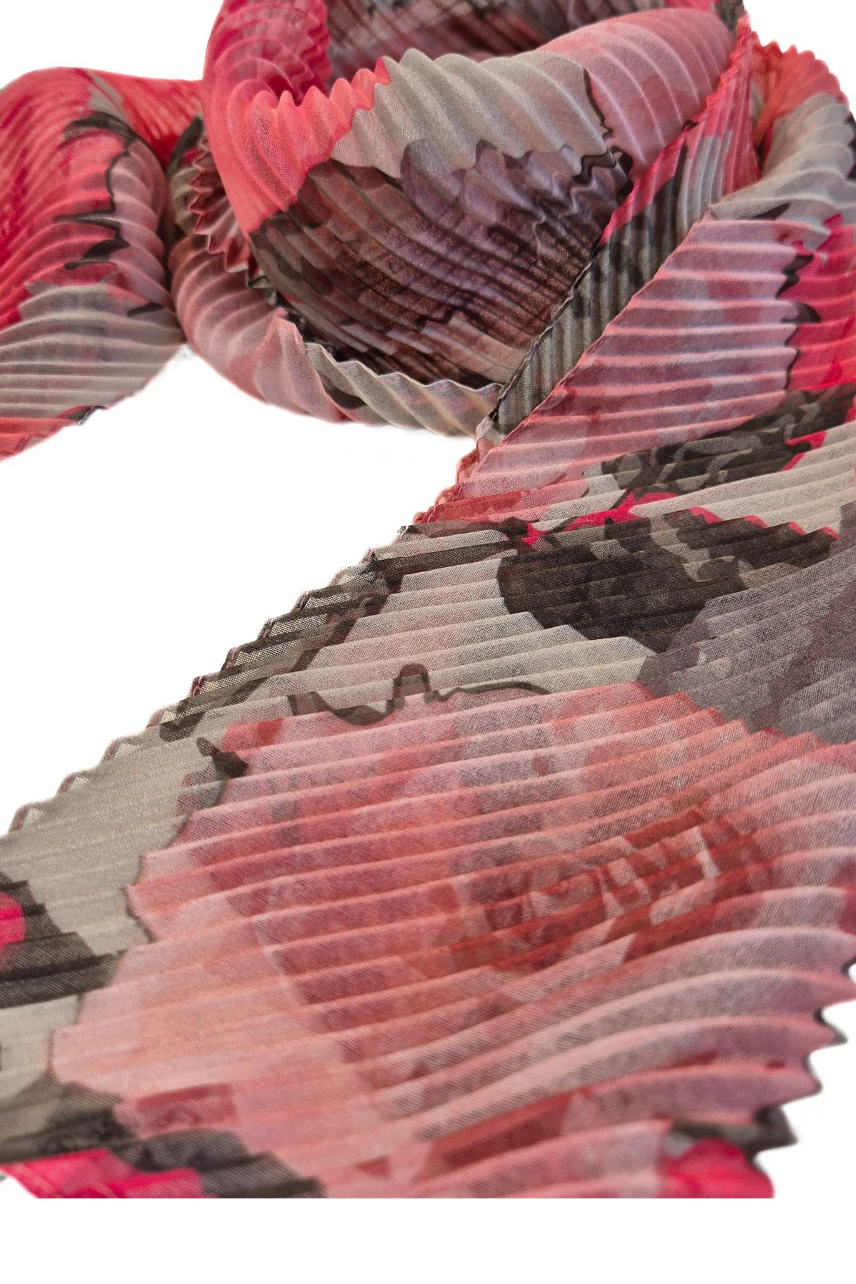 Helka -pliseerattu kaulahuivi