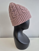 Indy plait beanie