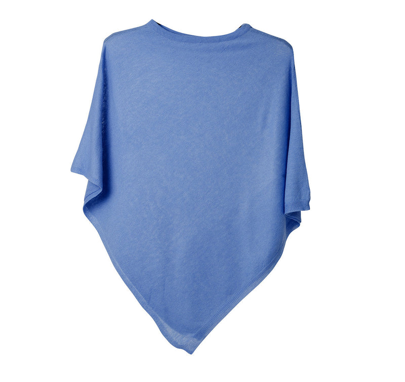 Product image of Juolas Poncho in lavender from front