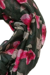 Leila -silk loop scarf 