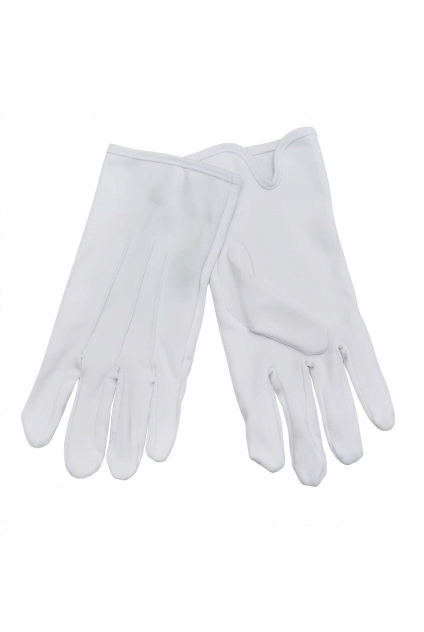 Men's White Cotton Gloves in Gift Box