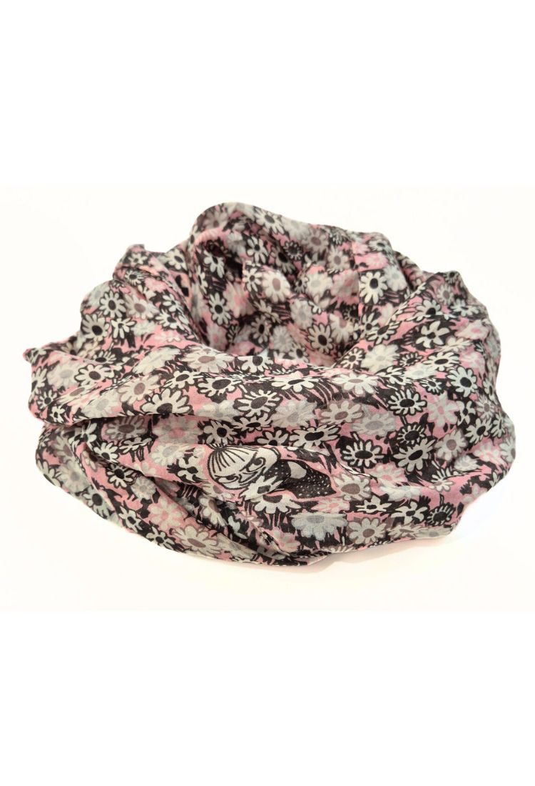 Moomin Little My silk loop scarf 70x80cm