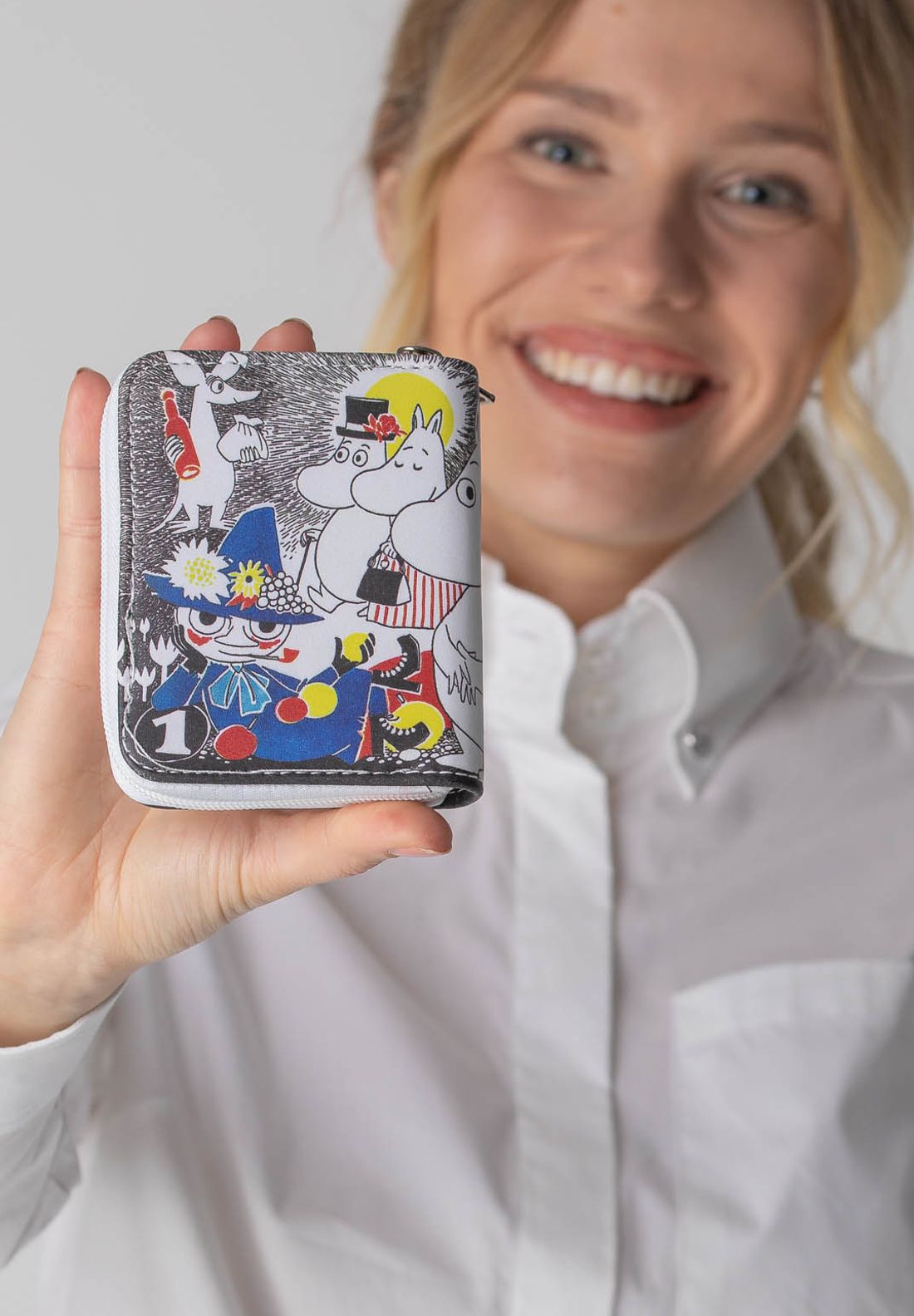 Muumi lompakko Numero 1 ja Vaarallinen matka - koko S - Lasessor