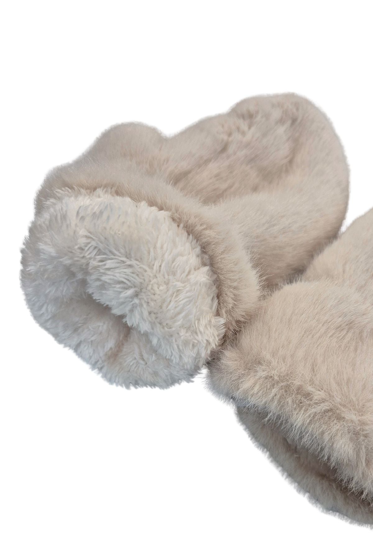 Naile Faux Fur Mittens