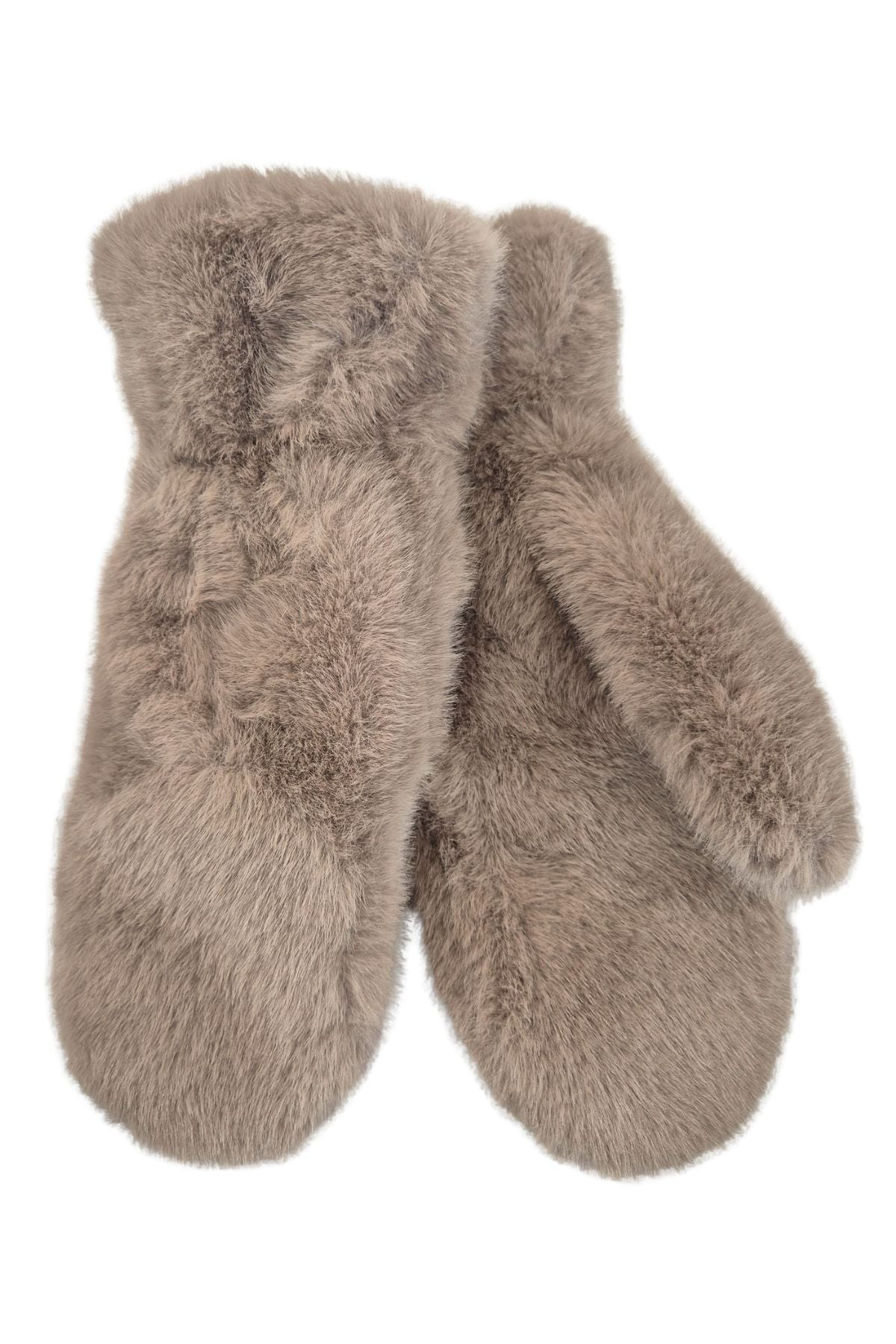 Naile Faux Fur Mittens