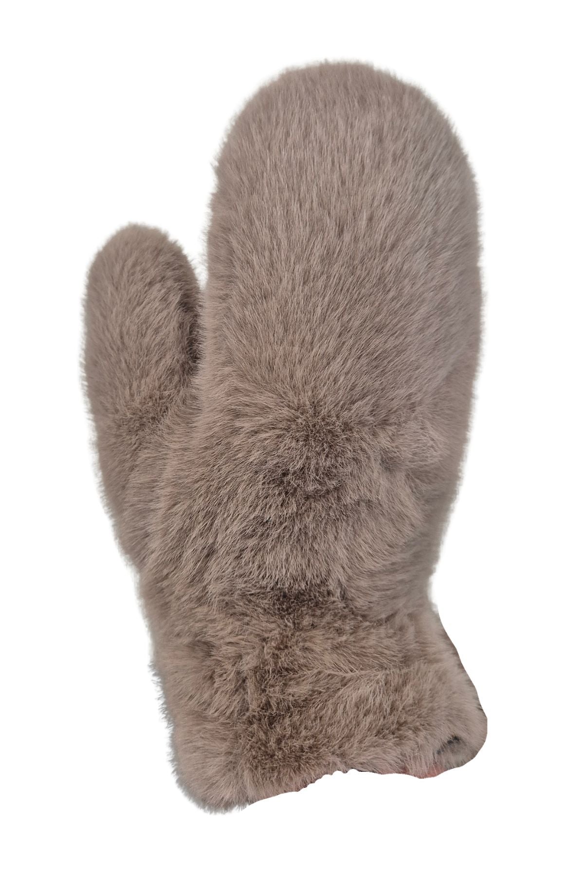 Naile Faux Fur Mittens