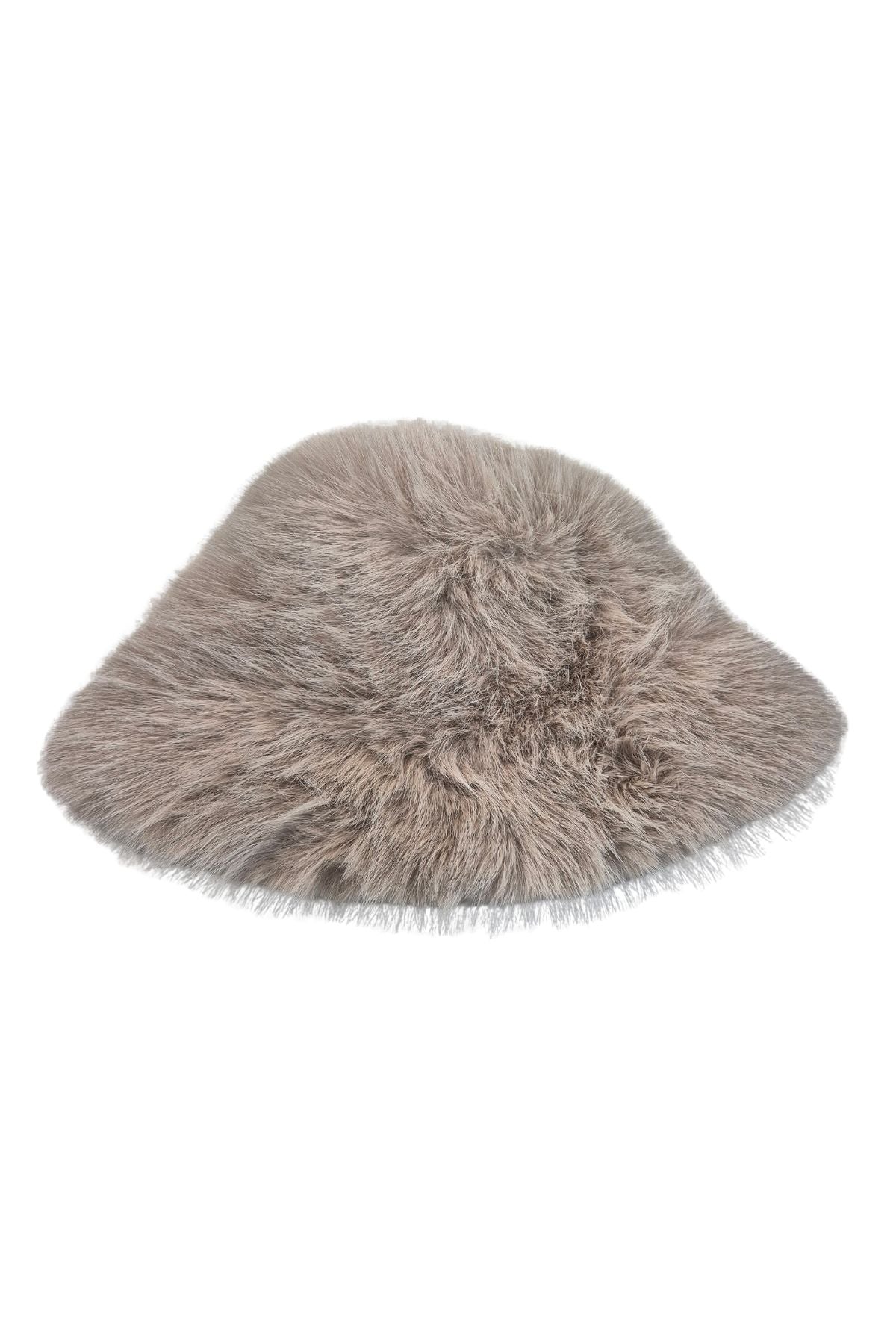 Nance faux fur bucket hat
