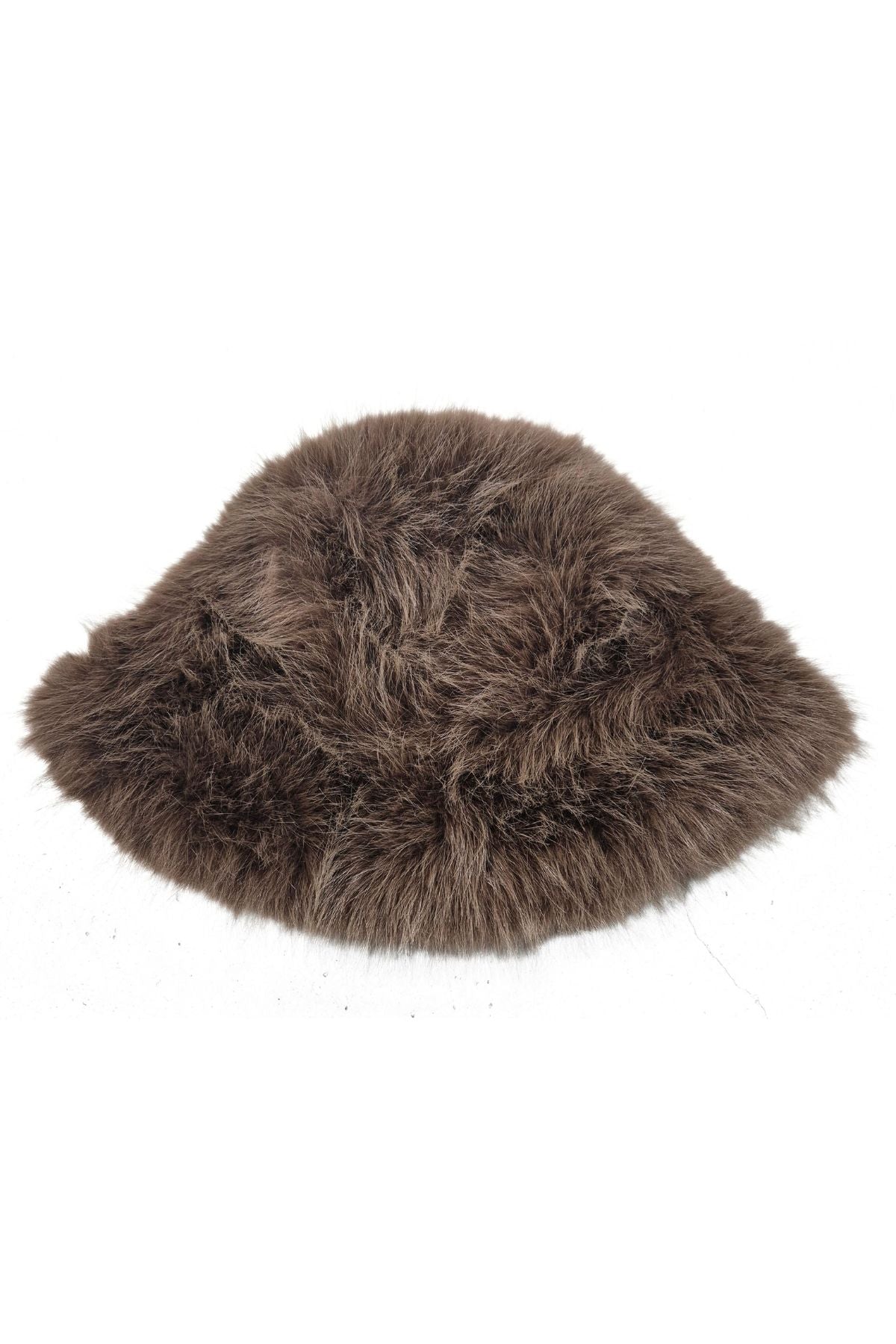 Nance faux fur bucket hat