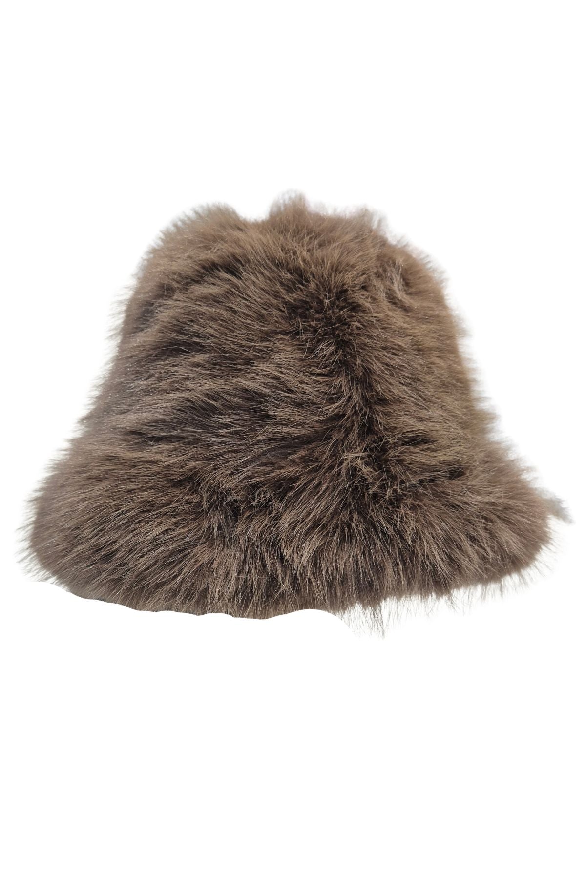 Nance faux fur bucket hat