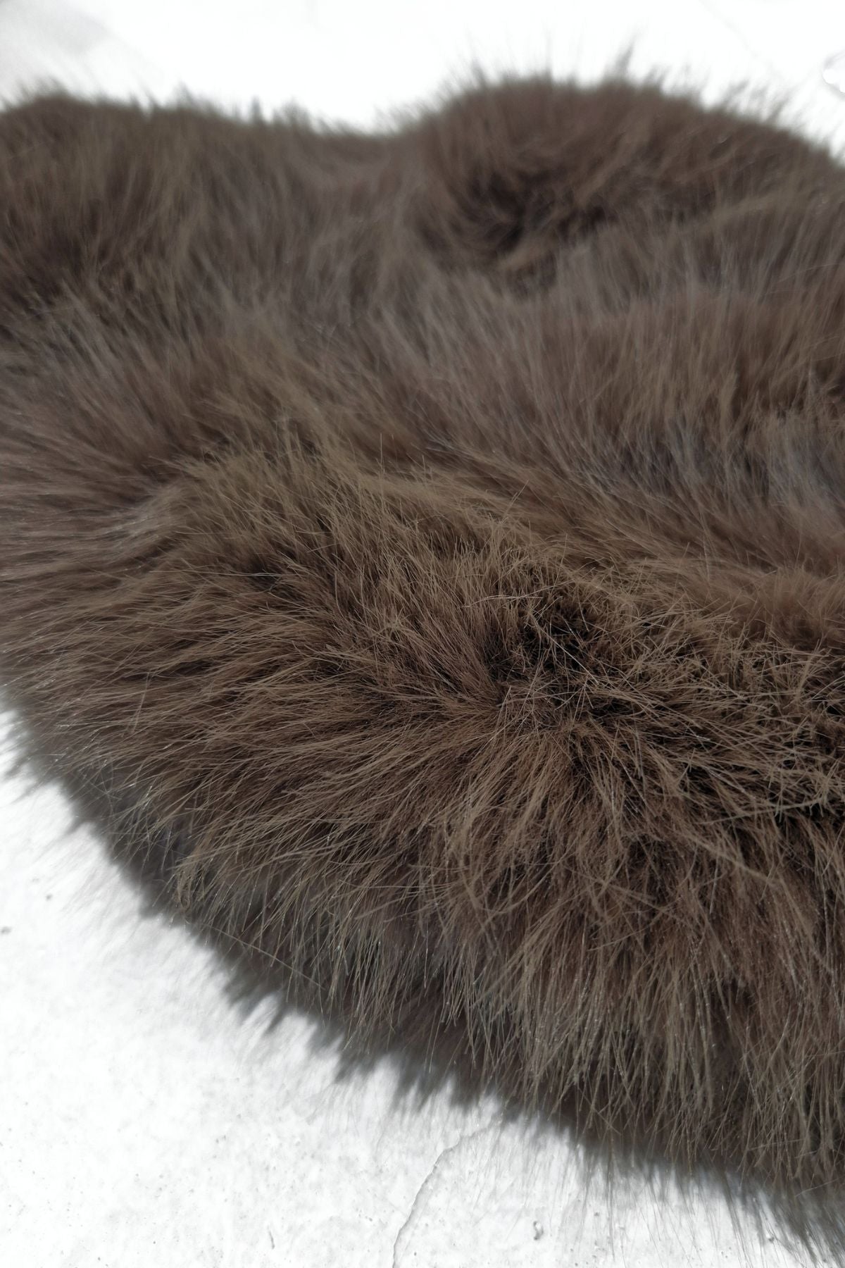 Nance faux fur bucket hat