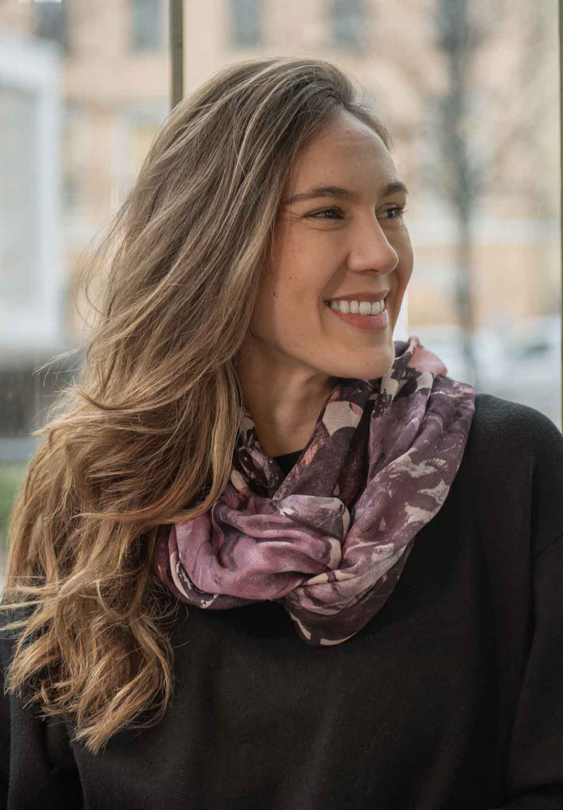 Roseanna -lyocelltuubihuivi - Lasessor La