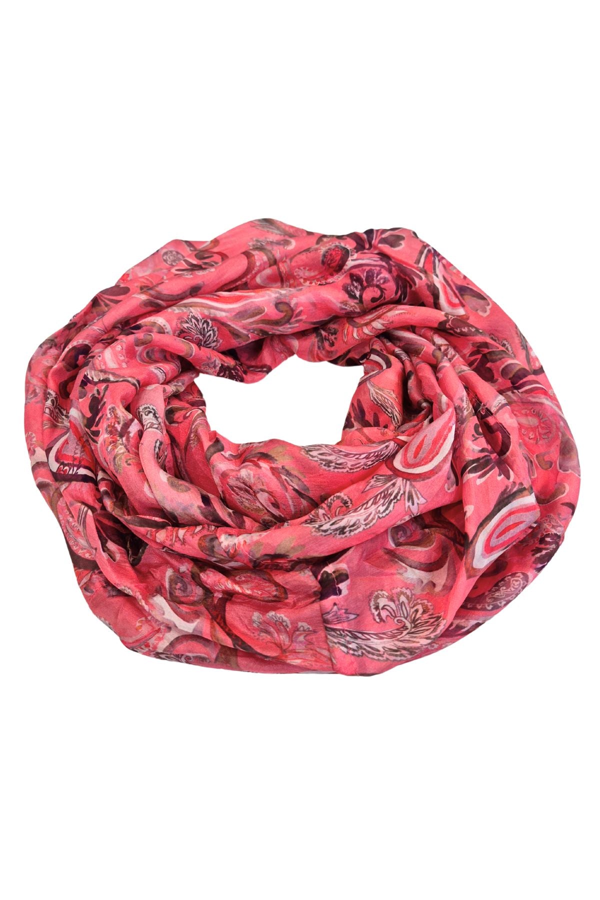 Shivi - silk infinity scarf