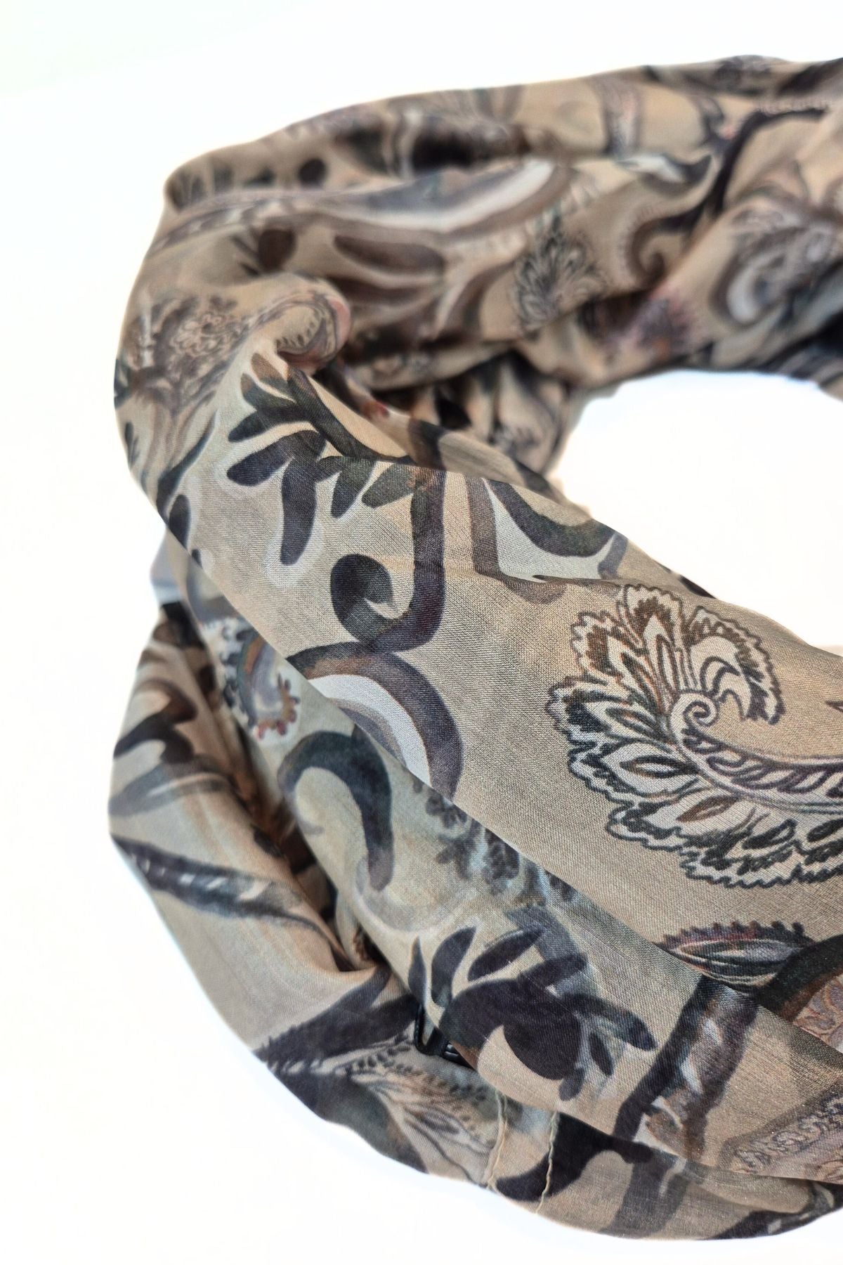 Shivi - silk infinity scarf