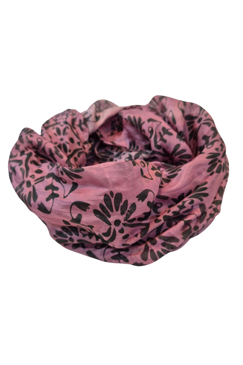 Tarina silk loop scarf