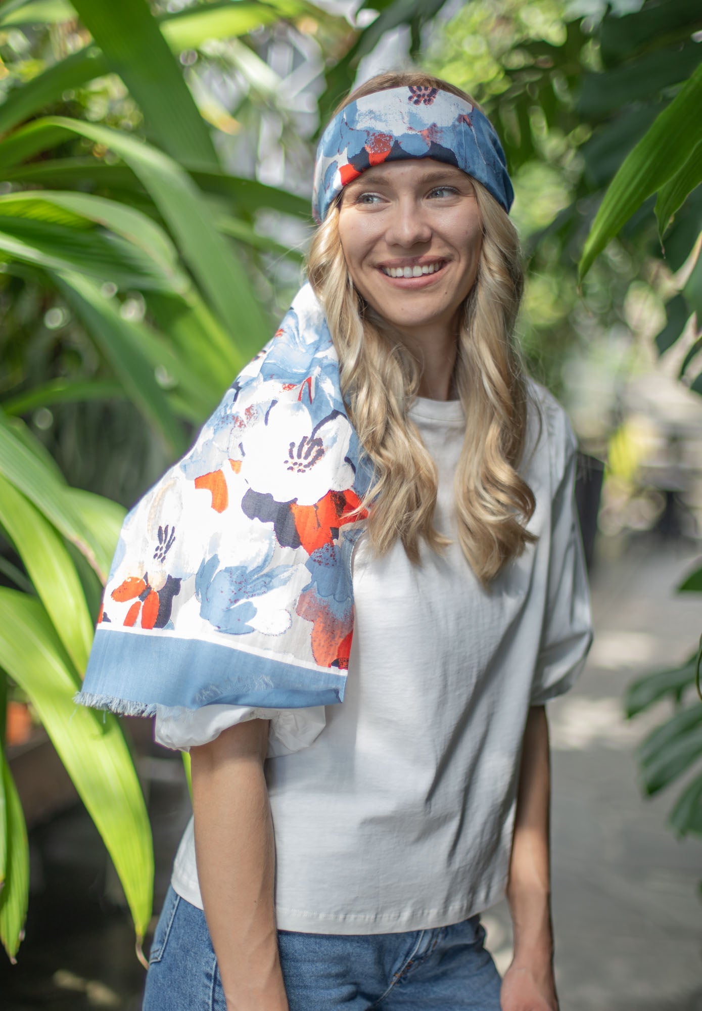 Else -silkkipuuvillahuivi - Lasessor