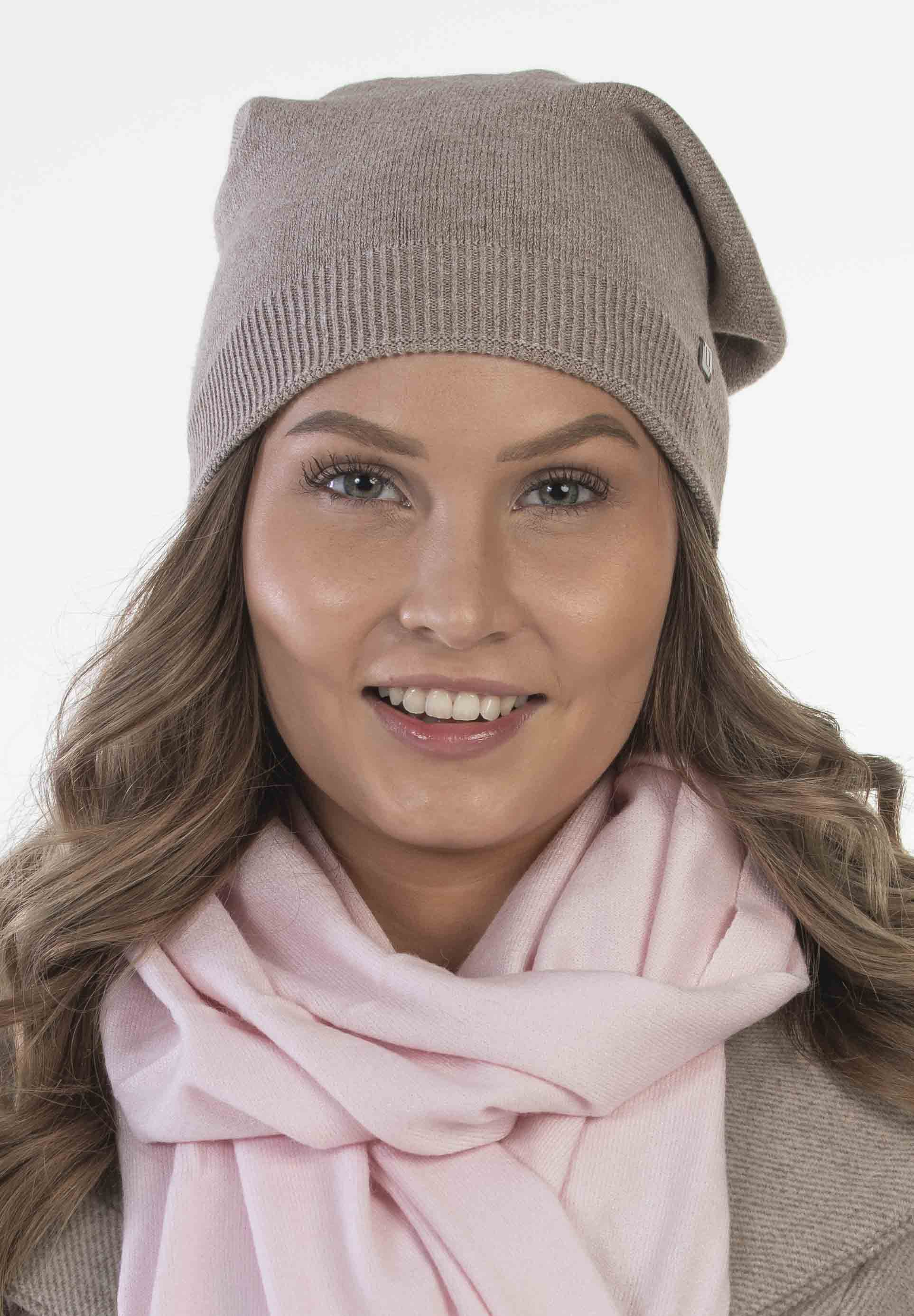 Enna beanie pipo hiekka edestä asuste päähine suomalainen kotimainen asuste lasessor