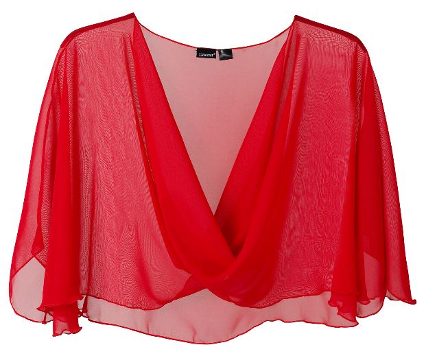 Minja hartiahuivi juhlahuivi polyester läpikuultava häähuivi juhlapukeutuminen hartiat mallilla lasessor suomalainen kotimainen punainen